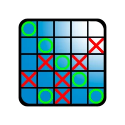 Symbol von TicTacToe: Fünf gewinnt